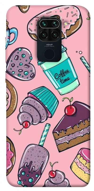 Чехол itsPrint Coffee time для Xiaomi Redmi Note 9 / Redmi 10X, еда, купить оптом с доставкой