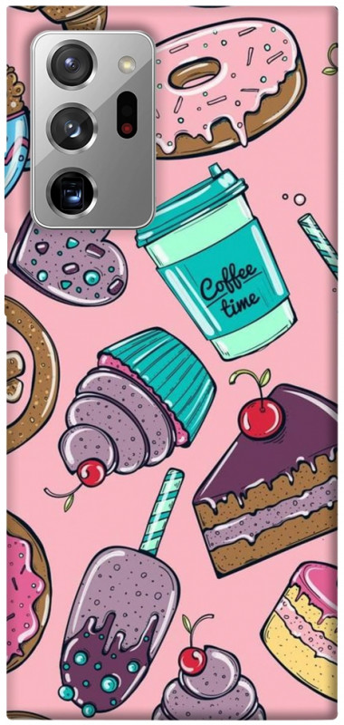 Чехол itsPrint Coffee time для Samsung Galaxy Note 20 Ultra, еда, купить оптом с доставкой