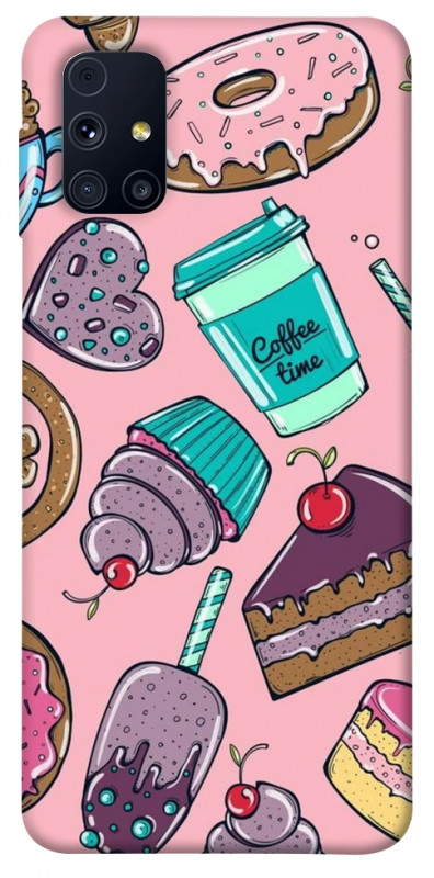 Чохол itsPrint Coffee time для Samsung Galaxy M31s, їжа, купити оптом з доставкою