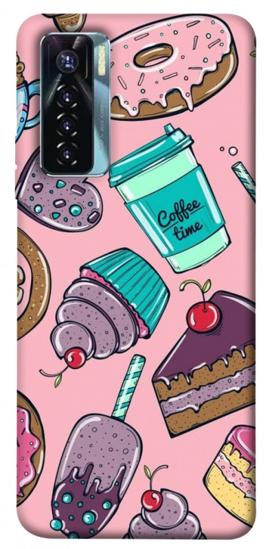 Чохол itsPrint Coffee time для TECNO Camon 17 Pro, їжа, купити оптом з доставкою