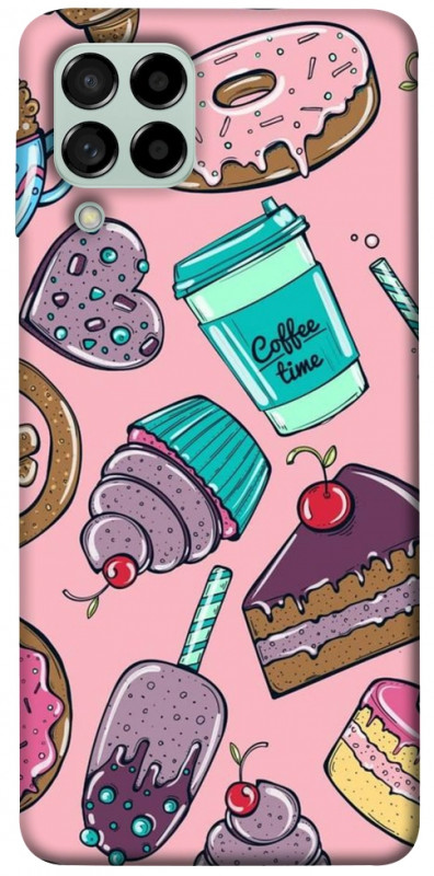 Чохол itsPrint Coffee time для Samsung Galaxy M53 5G, їжа, купити оптом з доставкою