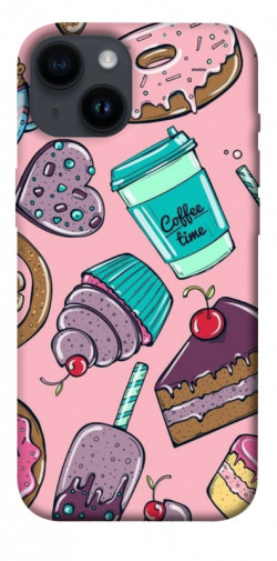 Чохол itsPrint Coffee time для Apple iPhone 14 (6.1")