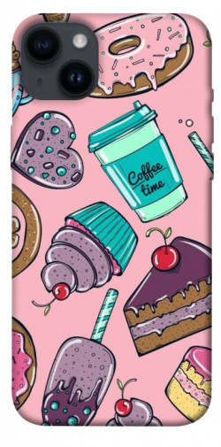 Чохол itsPrint Coffee time для Apple iPhone 14 Plus (6.7")