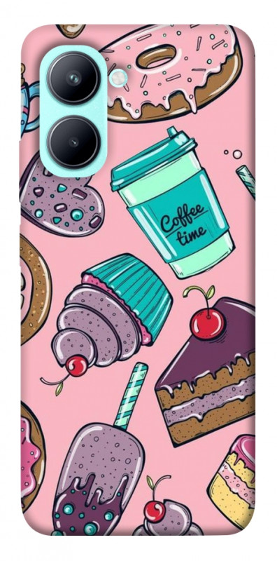 Чехол itsPrint Coffee time для Realme C33, еда, купить оптом с доставкой