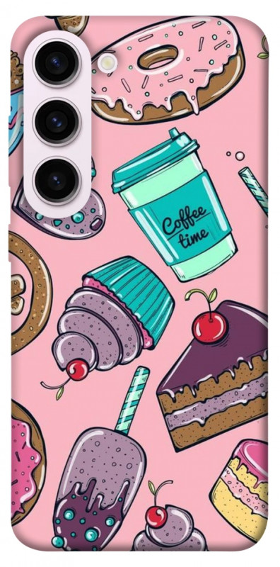 Чохол itsPrint Coffee time для Samsung Galaxy S23+, їжа, купити оптом з доставкою
