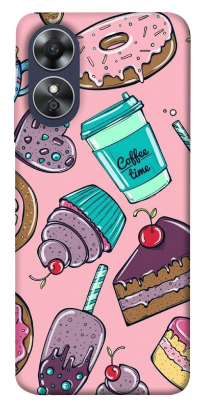 Чехол itsPrint Coffee time для Oppo A17, еда, купить оптом с доставкой