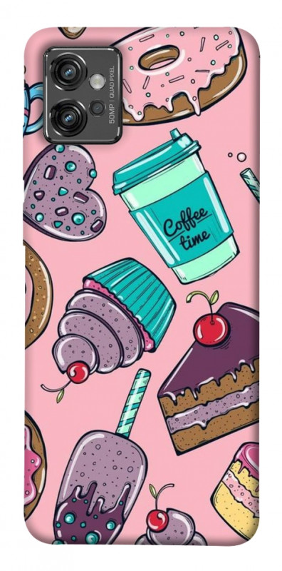 Чехол itsPrint Coffee time для Motorola Moto G32, еда, купить оптом с доставкой