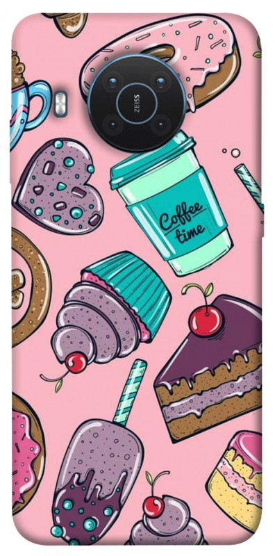 Чехол itsPrint Coffee time для Nokia X10 / X20, еда, купить оптом с доставкой