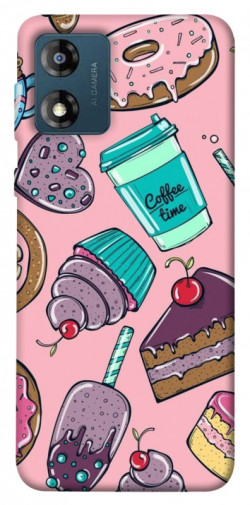 Чехол itsPrint Coffee time для Motorola Moto E13