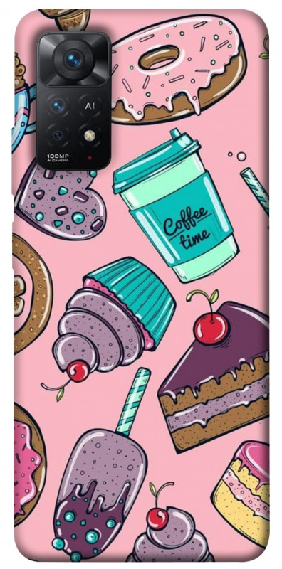 Чехол itsPrint Coffee time для Xiaomi Redmi Note 11 Pro 4G/5G, еда, купить оптом с доставкой