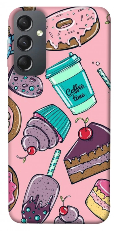 Чехол itsPrint Coffee time для Samsung Galaxy A24 4G, еда, купить оптом с доставкой