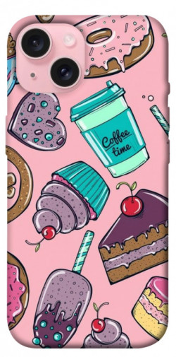 Чехол itsPrint Coffee time для Apple iPhone 15 (6.1")