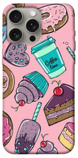 Чехол itsPrint Coffee time для Apple iPhone 15 Pro Max (6.7")