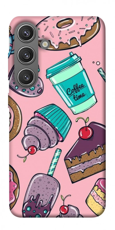 Чехол itsPrint Coffee time для Samsung Galaxy S24+, еда, купить оптом с доставкой