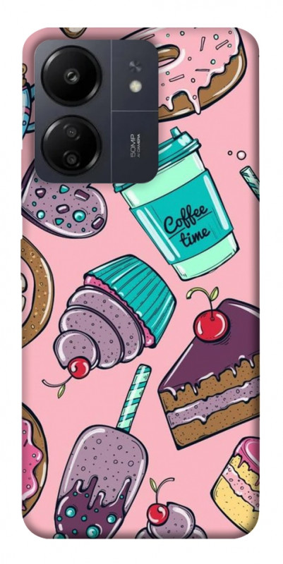 Чехол itsPrint Coffee time для Xiaomi Redmi 13C, еда, купить оптом с доставкой