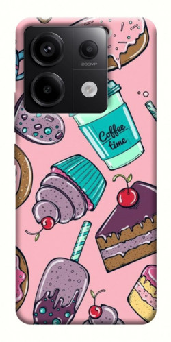 Чехол itsPrint Coffee time для Xiaomi Redmi Note 13 Pro 4G