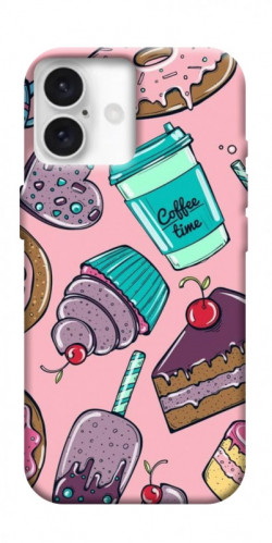 Чехол itsPrint Coffee time для Apple iPhone 16 (6.1")