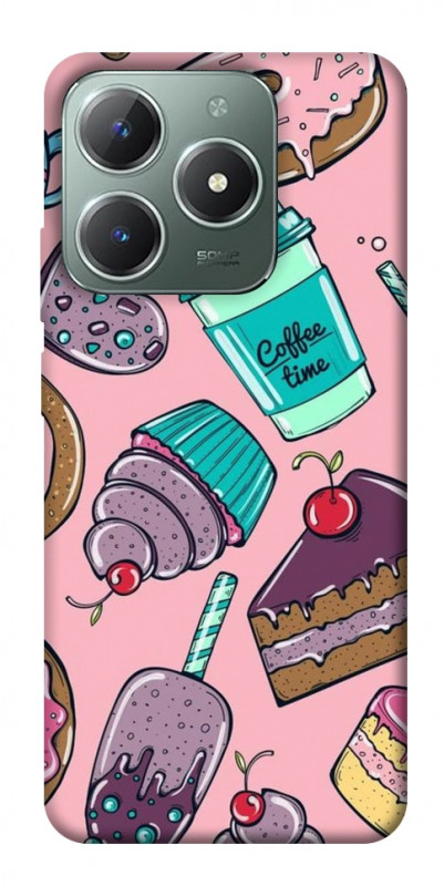 Чехол itsPrint Coffee time для Realme C61 4G, еда, купить оптом с доставкой