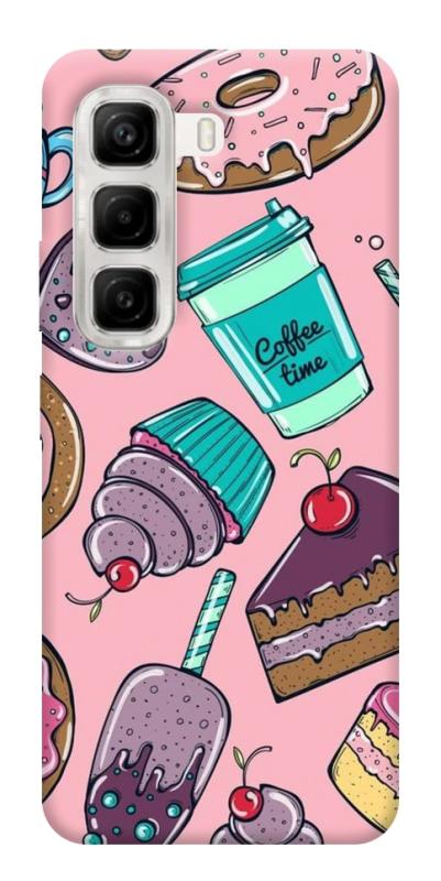 Чехол itsPrint Coffee time для Infinix Hot 50 4G, еда, купить оптом с доставкой
