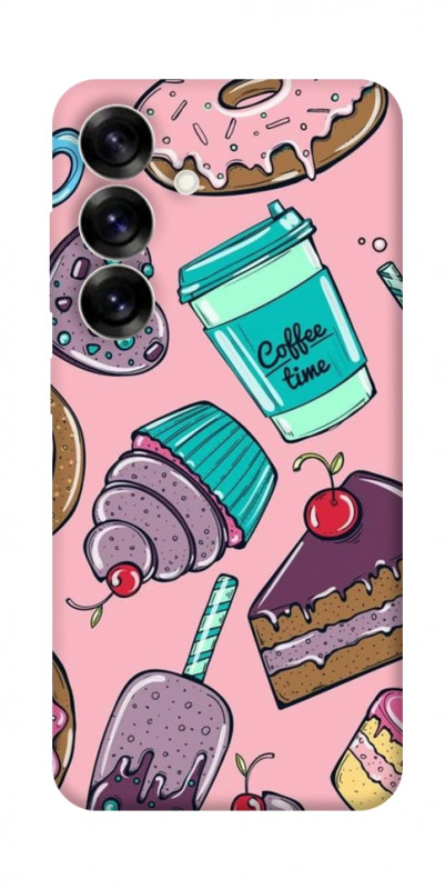 Чехол itsPrint Coffee time для Samsung Galaxy S25+, еда, купить оптом с доставкой