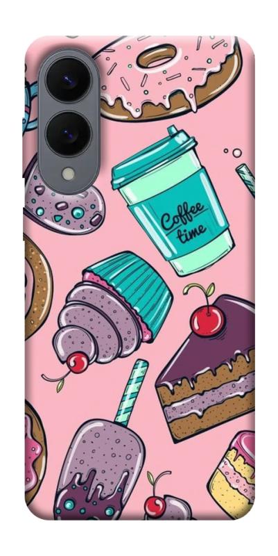 Чехол itsPrint Coffee time для Samsung Galaxy S25 Edge, еда, купить оптом с доставкой