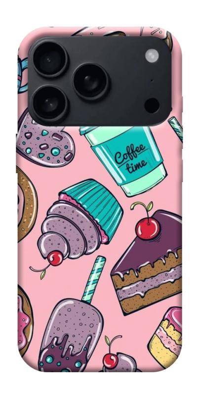 Чехол itsPrint Coffee time для Apple iPhone 17 Pro (6.3"), еда, купить оптом с доставкой