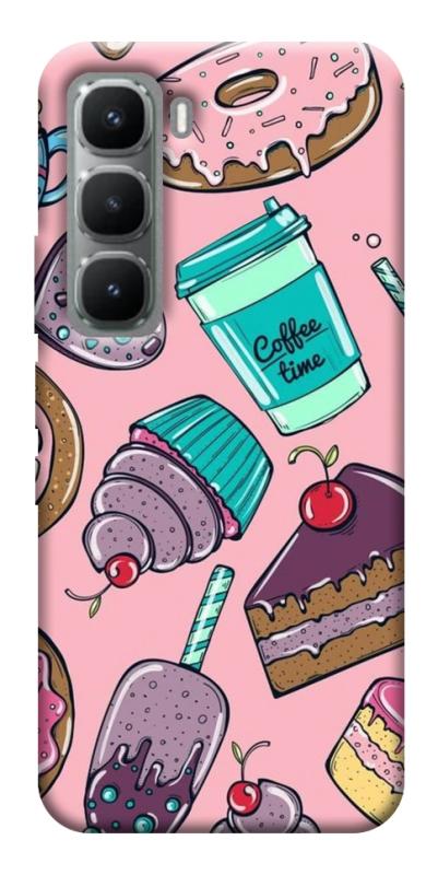 Чехол itsPrint Coffee time для Infinix Hot 60 Pro, еда, купить оптом с доставкой