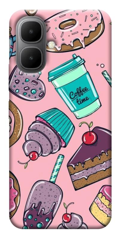 Чехол itsPrint Coffee time для Infinix Smart 10, еда, купить оптом с доставкой