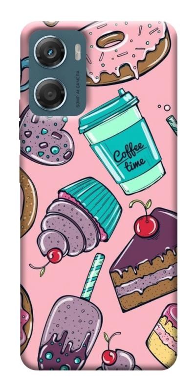 Чехол itsPrint Coffee time для Motorola Moto G06, еда, купить оптом с доставкой