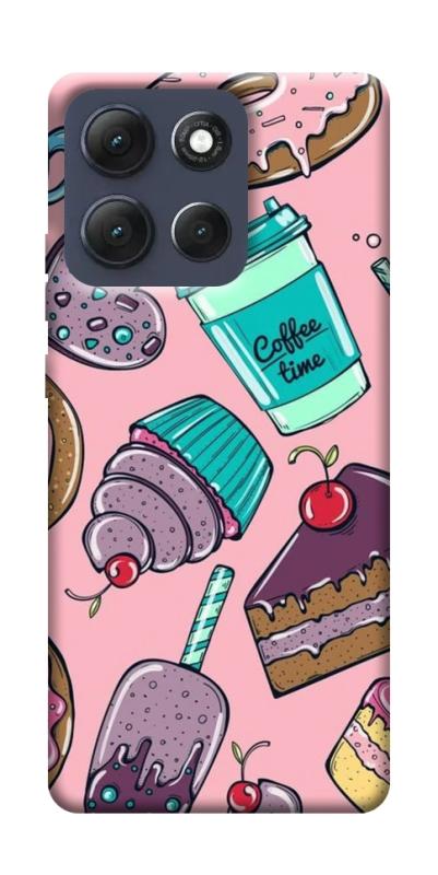 Чехол itsPrint Coffee time для Motorola Moto G86 Power, еда, купить оптом с доставкой