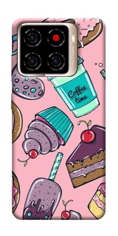 Чехол itsPrint Coffee time для ZTE Blade A56, еда, купить оптом с доставкой