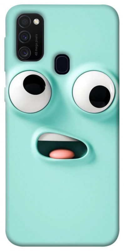Чехол itsPrint Funny face для Samsung Galaxy M30s / M21, детские, купить оптом с доставкой
