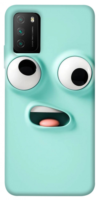 Чехол itsPrint Funny face для Xiaomi Poco M3, детские, купить оптом с доставкой