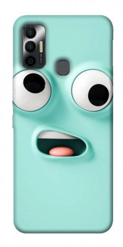 Чехол itsPrint Funny face для TECNO Spark 7