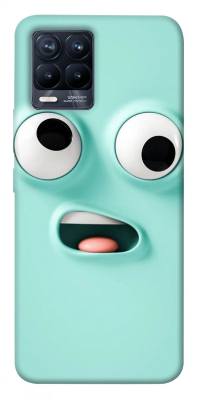 Чохол itsPrint Funny face для Realme 8, дитячі, купити оптом з доставкою