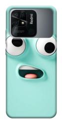 Чехол itsPrint Funny face для Xiaomi Redmi 10C