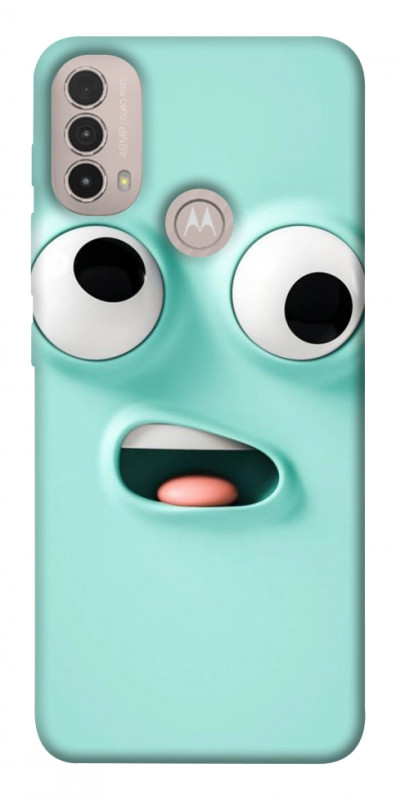 Чехол itsPrint Funny face для Motorola Moto E40, детские, купить оптом с доставкой