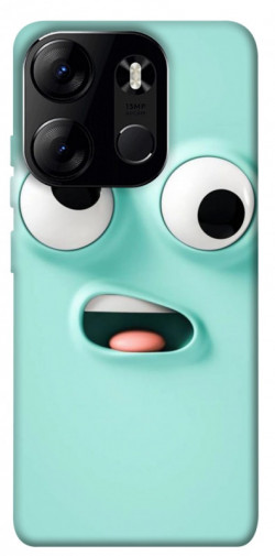 Чехол itsPrint Funny face для Tecno Spark Go 2023