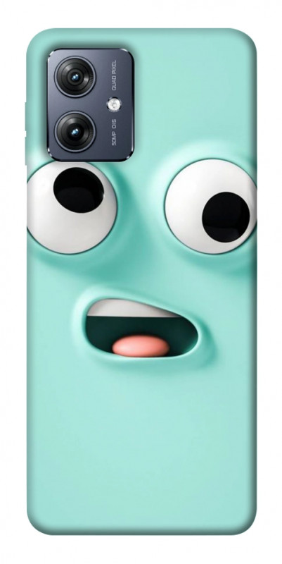 Чехол itsPrint Funny face для Motorola Moto G54, детские, купить оптом с доставкой