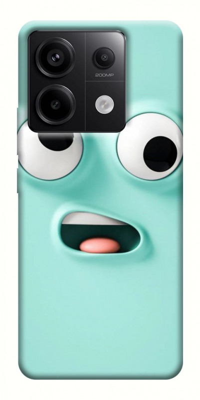 Чехол itsPrint Funny face для Xiaomi Redmi Note 13 Pro 4G, детские, купить оптом с доставкой
