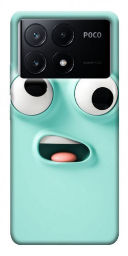 Чехол itsPrint Funny face для Xiaomi Poco X6