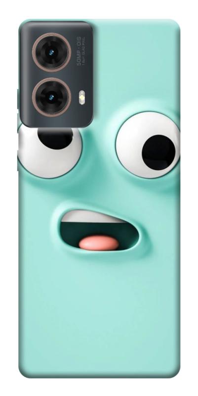 Чехол itsPrint Funny face для Motorola Moto G85, детские, купить оптом с доставкой
