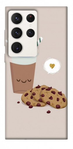 Чехол itsPrint Кофе с печеньем для Samsung Galaxy S23 Ultra