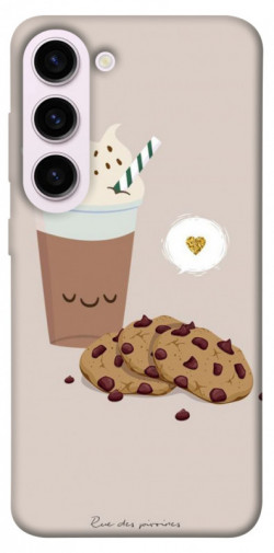 Чехол itsPrint Кофе с печеньем для Samsung Galaxy S23+