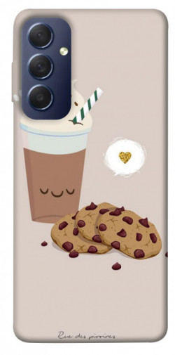 Чехол itsPrint Кофе с печеньем для Samsung Galaxy M54 5G