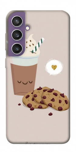 Чехол itsPrint Кофе с печеньем для Samsung Galaxy S23 FE