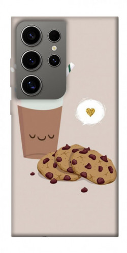 Чехол itsPrint Кофе с печеньем для Samsung Galaxy S24 Ultra