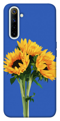 Чехол itsPrint Bouquet of sunflowers для Realme 6