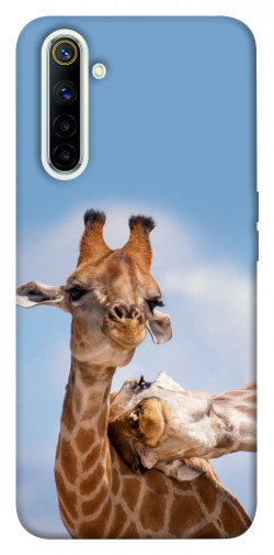 Чехол itsPrint Милые жирафы для Realme 6