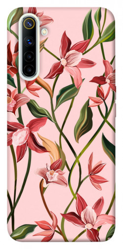 Чехол itsPrint Floral motifs для Realme 6